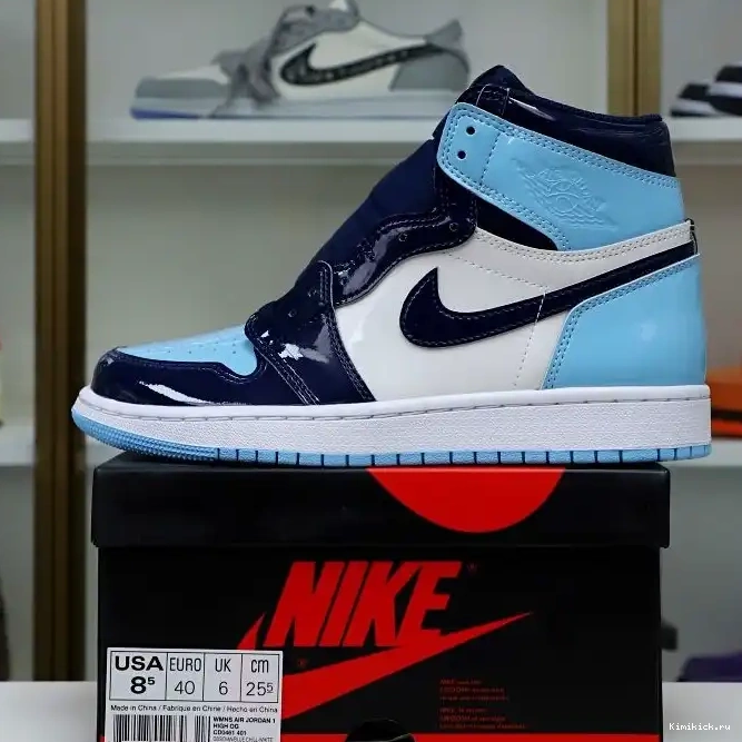 AIR HIGH 1 'BLUE WMNS Kimikick CHILL' OG RETRO JORDAN 0611